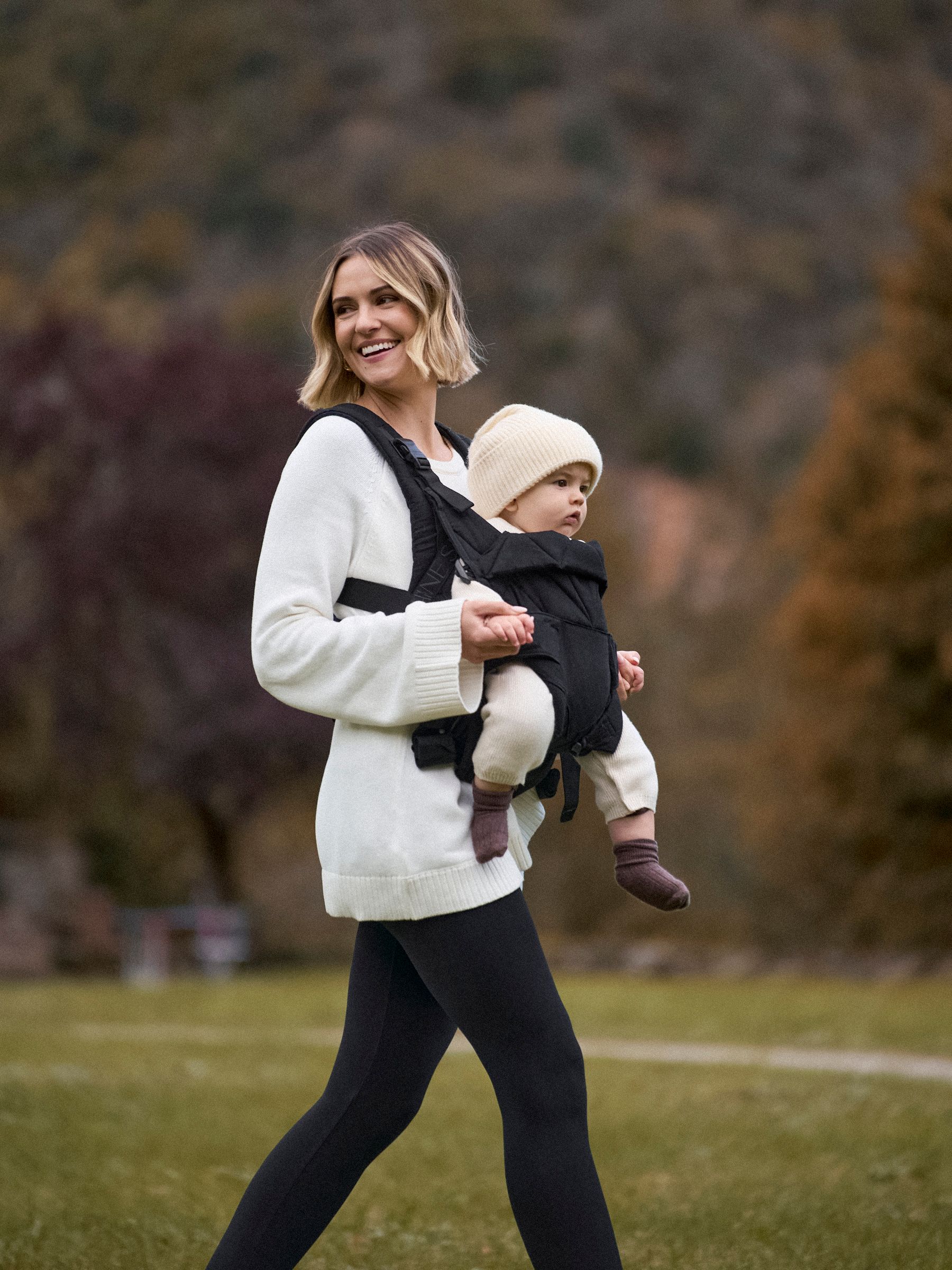 Buy Seraphine Black CARIPOD Baby Carrier in Cotton Canvas from