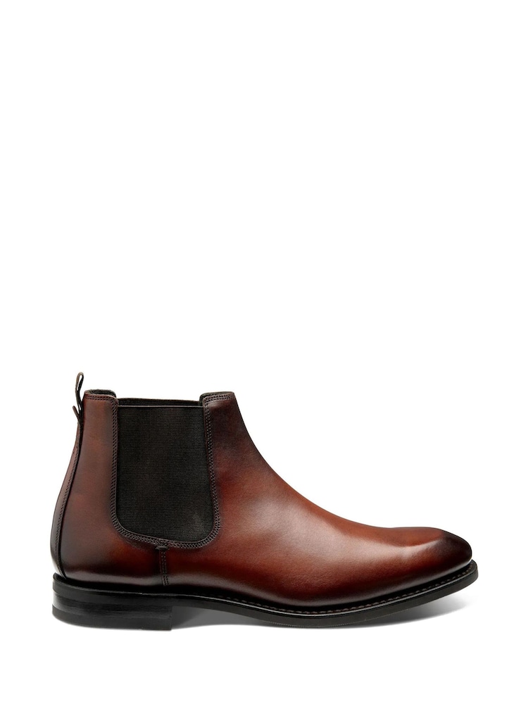Loake Waxy Plain Derby Brown Shoes - Image 1 of 3 Loake Waxy Plain Derby Brown Shoes - Image 1 of 3