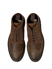 Loake Blue Suede Stitchdown Desert Boots - Image 3 of 3