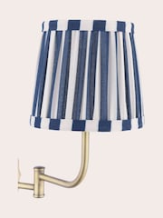 Laura Ashley Blue Denwick Wall Light - Image 6 of 7