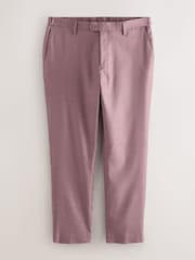 粉色 - Motionflex Linen TENCEL™ Lyocell Blend Smart Trousers - 圖片 5，共 9