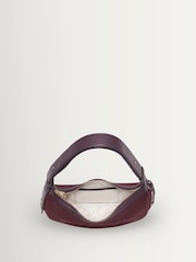 Rojo - Aspinal of London Crescent Small Bag - Imagen 4 de 6