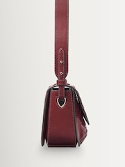 Rojo - Aspinal of London Ella Slot Weave Smooth Leather Bag - Imagen 4 de 9
