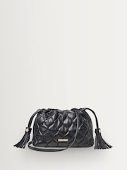 Aspinal of London Black Chrome The Amelia Bag - Image 1 of 4