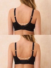 Seraphine Black Seamless Maternity Bra - Image 5 of 8
