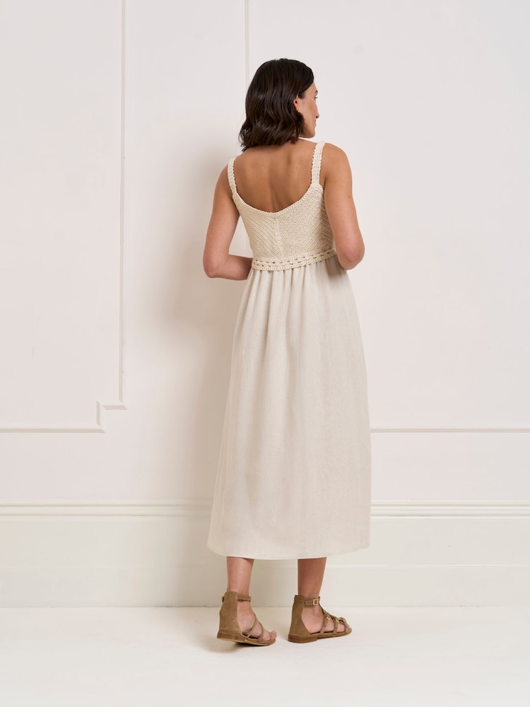 seraphine crochet dress Buy Seraphine White Woven Dress With Crochet from Next Jordan