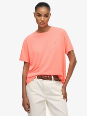 Superdry Pink Studios Crew T-Shirt - Image 1 of 7