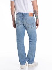 Replay Light Blue Denim Deryck Regular-Fit Jeans - Image 2 of 2