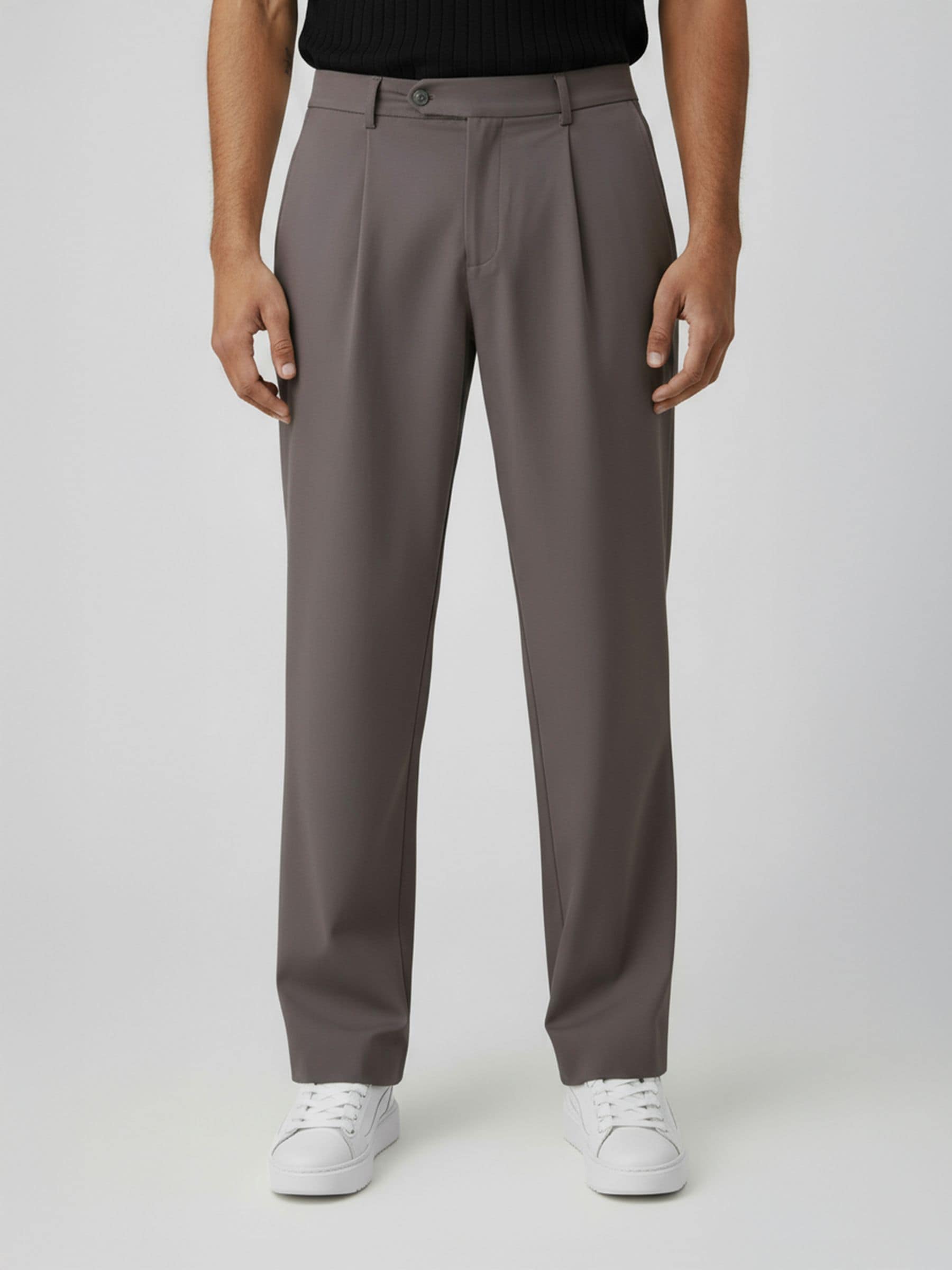 Buy Mauvais Grey Como Pleated Tailored Trousers from Next South Africa