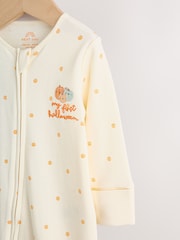 Neutral My First Halloween Two Way Zip Baby Sleepsuit (0mths-3yrs) - Image 7 of 13