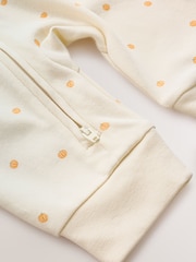 Neutral My First Halloween Two Way Zip Baby Sleepsuit (0mths-3yrs) - Image 9 of 13