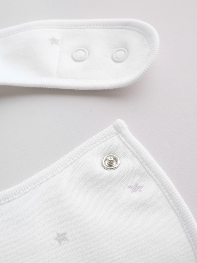 Blanco - Baby Sleepsuit, Bodysuit, Hat and Bib Set 4 Piece (0-9mths) - Imagen 18 de 18 Blanco - Baby Sleepsuit, Bodysuit, Hat and Bib Set 4 Piece (0-9mths) - Imagen 18 de 18