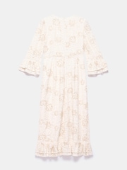Mint Velvet White Embellished Lace Midi Dress - Image 8 of 8