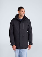 أسود - Animal Lisbon Waterproof Coat - Image 1 of 4