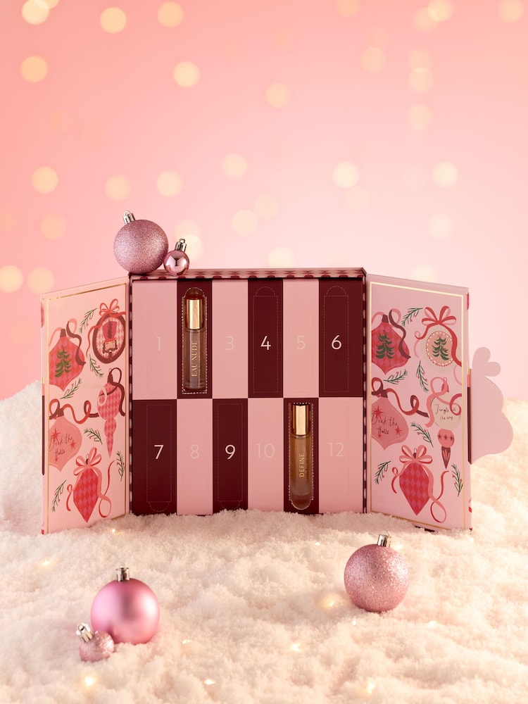 12 Days of Scent Pink Perfume Advent Calendar - Image 1 of 3 12 Days of Scent Pink Perfume Advent Calendar - Image 1 of 3