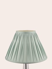 Laura Ashley Blue Fenn Silk Empire Easyfit Lamp Shade - Image 2 of 8