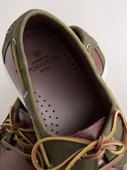 Brown Leather Boat Shoes - Image 7 of 7