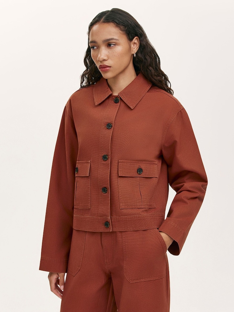 Finery Brown Kelsie Jacket - Image 1 of 3