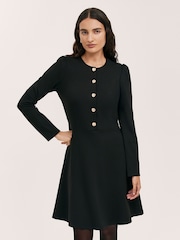 Finery Black Rae Dress - Image 1 of 4