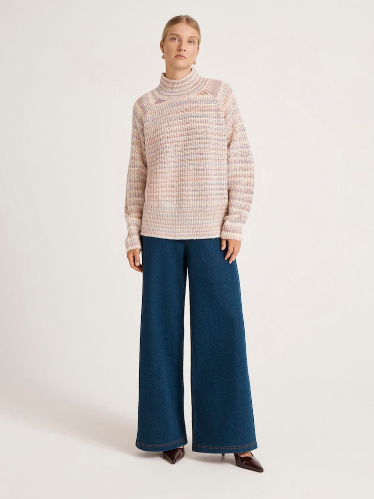 Finery Pink Helen Jumper - Image 2 of 4 Finery Pink Helen Jumper - Image 2 of 4