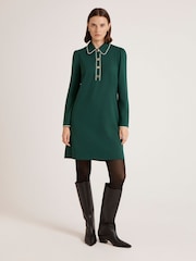 Finery Green Ronnie Dress - Image 1 of 4