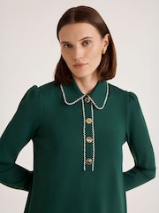 Finery Green Ronnie Dress - Image 2 of 4