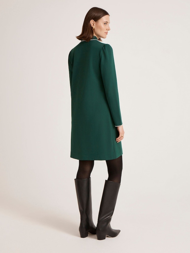 Finery Green Ronnie Dress - Image 4 of 4