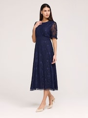 Finery Blue Mela Dress - Image 2 of 5