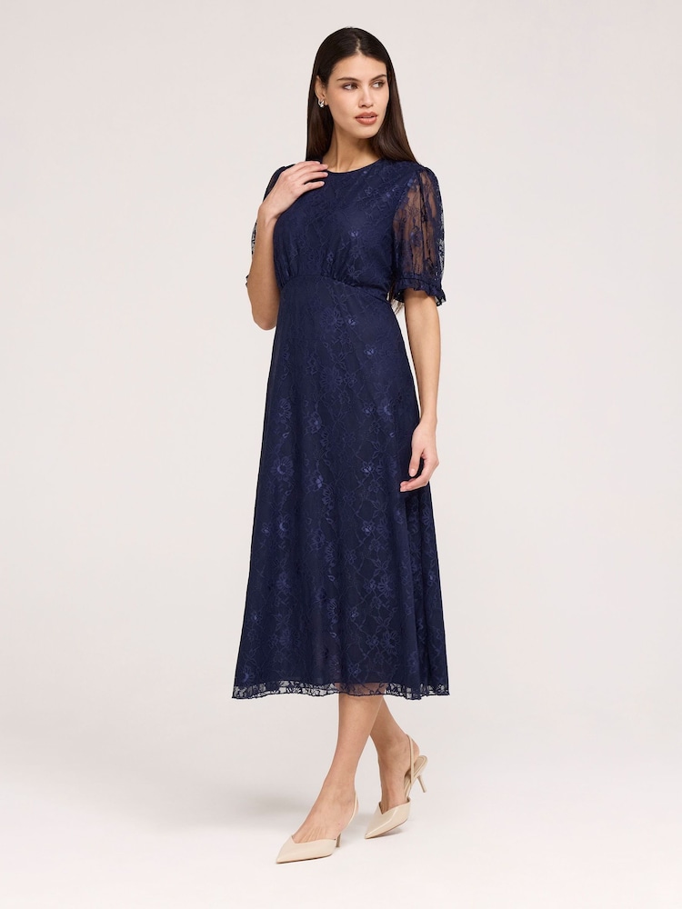 Finery Blue Mela Dress - Image 2 of 5