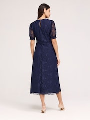 Finery Blue Mela Dress - Image 4 of 5