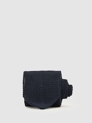 Reiss Navy Punto Tie - Image 2 of 6