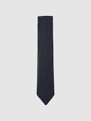 Reiss Navy Punto Tie - Image 3 of 6