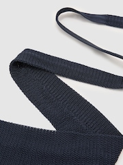 Reiss Navy Punto Tie - Image 4 of 6