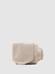 بيج داكن - Reiss Punto Tie - صورة 2 من 5