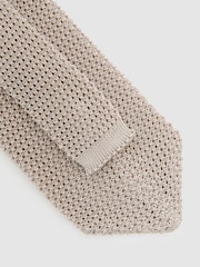 بيج داكن - Reiss Punto Tie - صورة 4 من 5