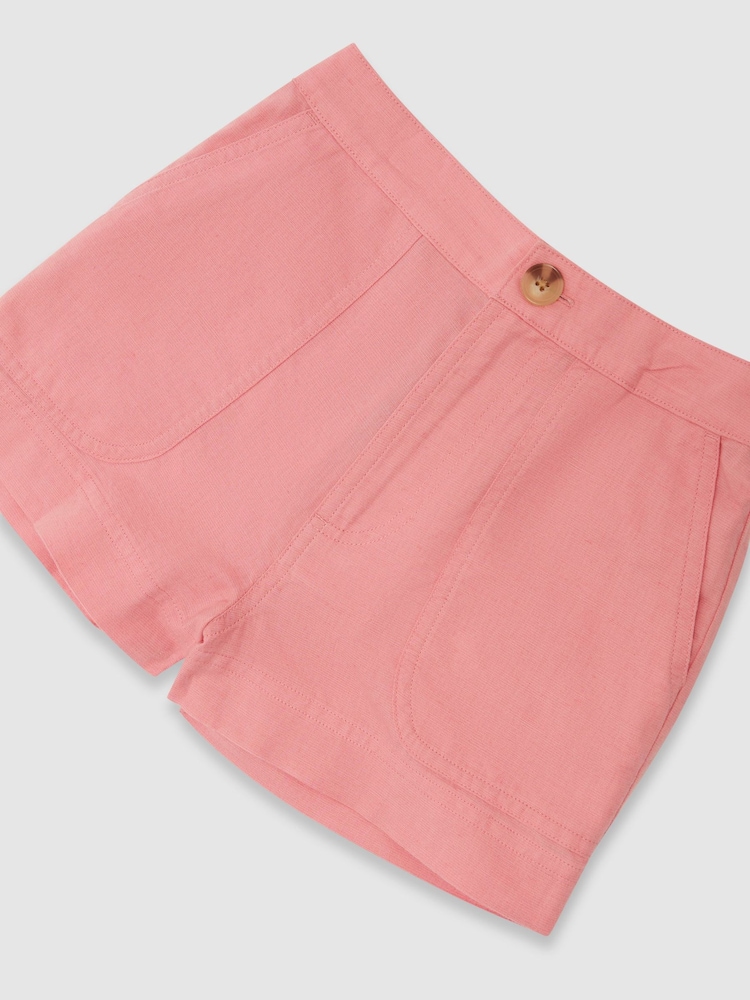 Reiss Coral Pink Alex Short - Image 1 of 3 Reiss Coral Pink Alex Short - Image 1 of 3