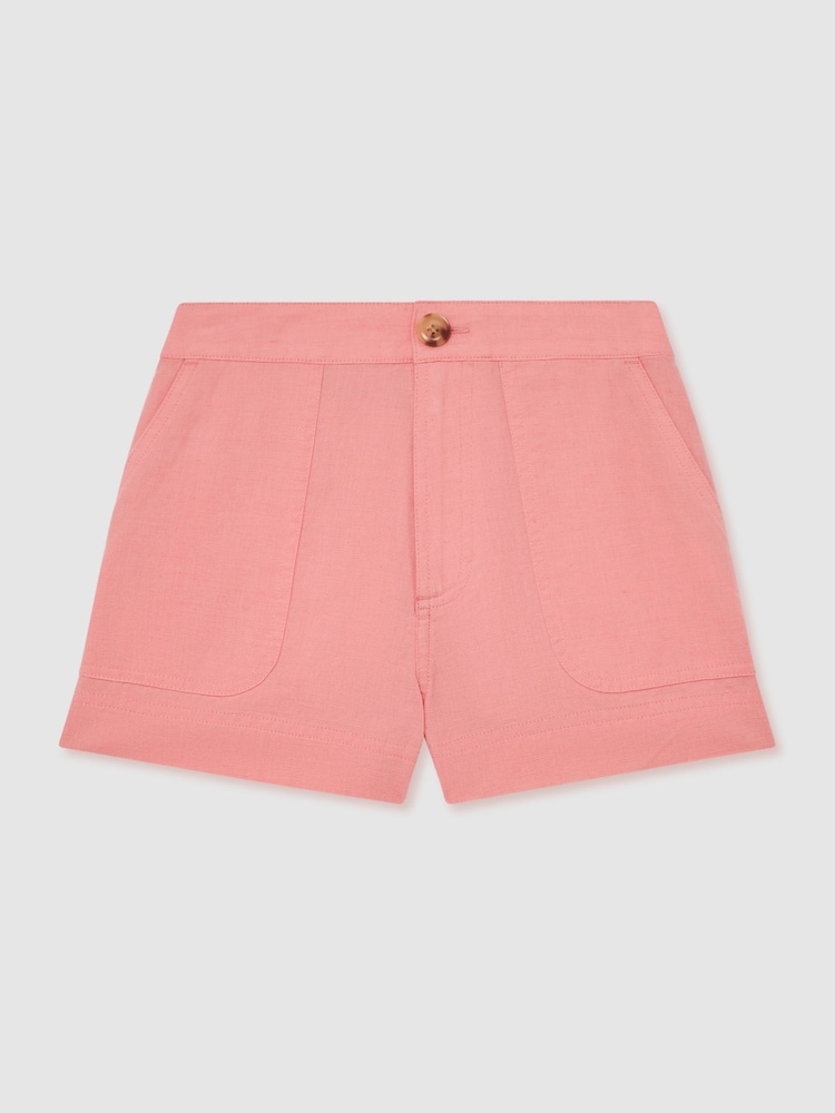 Reiss Coral Pink Alex Short - Image 3 of 3 Reiss Coral Pink Alex Short - Image 3 of 3