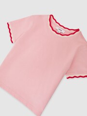 Reiss Pink Florrie T-Shirt - Image 3 of 3