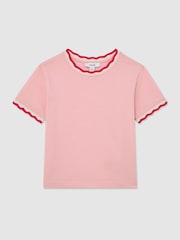 Reiss Pink Florrie T-Shirt - Image 2 of 3