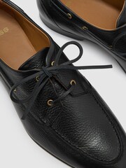 Reiss Black Winston Shoes - Image 6 of 6
