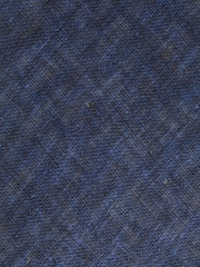 Reiss Navy Luciano Linen Woven Tie - Image 5 of 5