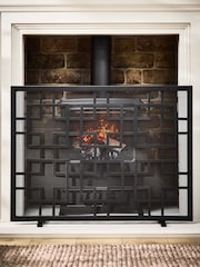 Dibor Black Kensington Firescreen - Image 3 of 6