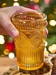 Dibor Carafe and Tumblers in Woven Holder - Image 4 of 6