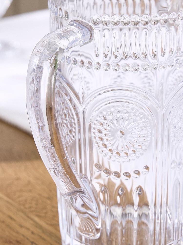 Dibor Clear Gallano Pitcher Jug - Image 6 of 6