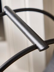 Dibor Black 43cm Round Log Holder - Image 5 of 5