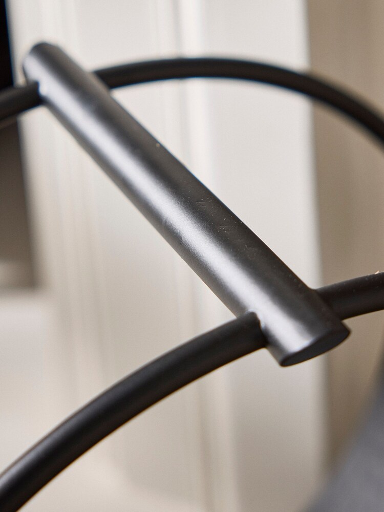 Dibor Black 43cm Round Log Holder - Image 5 of 5 Dibor Black 43cm Round Log Holder - Image 5 of 5