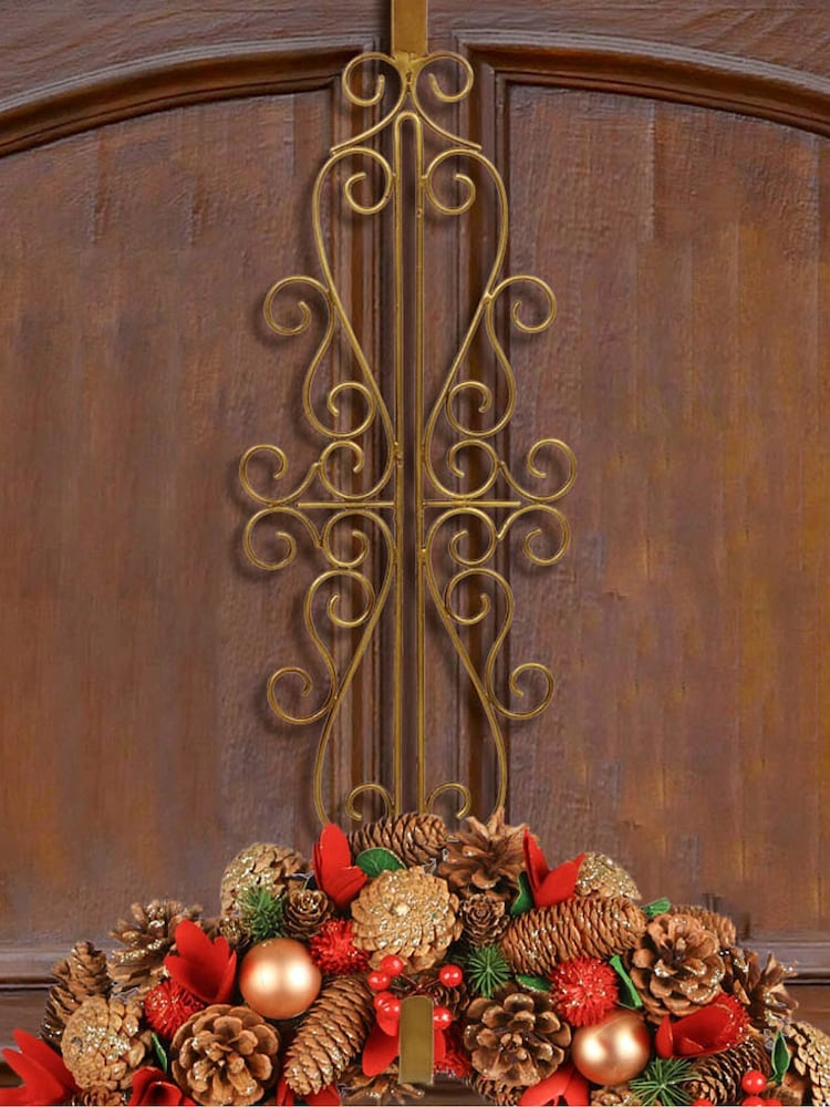 Dibor Ornate Wreath Hanger - Image 1 of 4 Dibor Ornate Wreath Hanger - Image 1 of 4