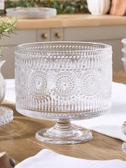 Dibor Clear Gallano Trifle Bowl - Image 1 of 5