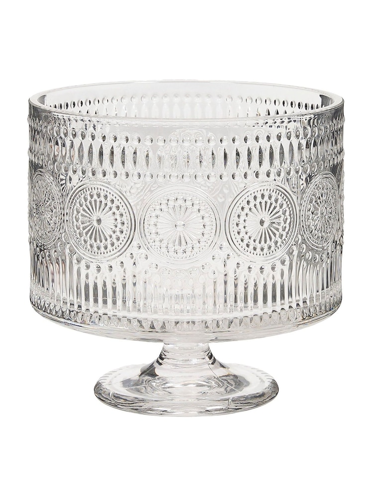 Dibor Clear Gallano Trifle Bowl - Image 2 of 5
