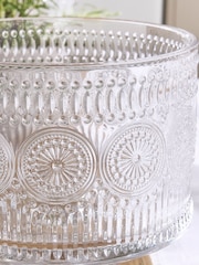 Dibor Clear Gallano Trifle Bowl - Image 4 of 5